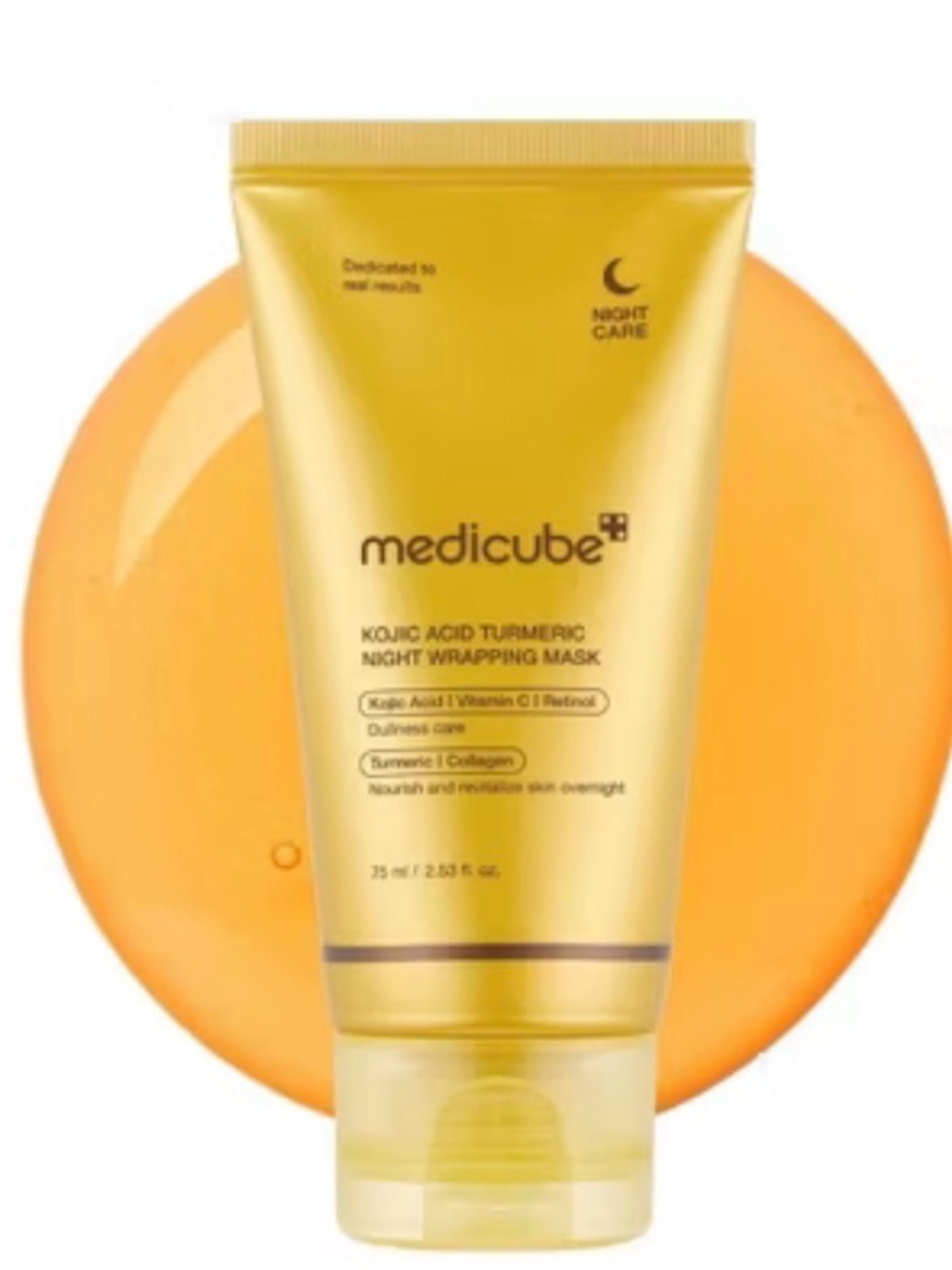 Kojic Acid Turmeric Night Wrapping Mask Infused with Collagen & Retinol 75ml